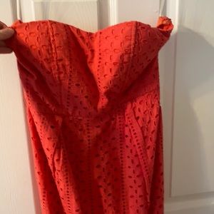 Beautiful strapless dress